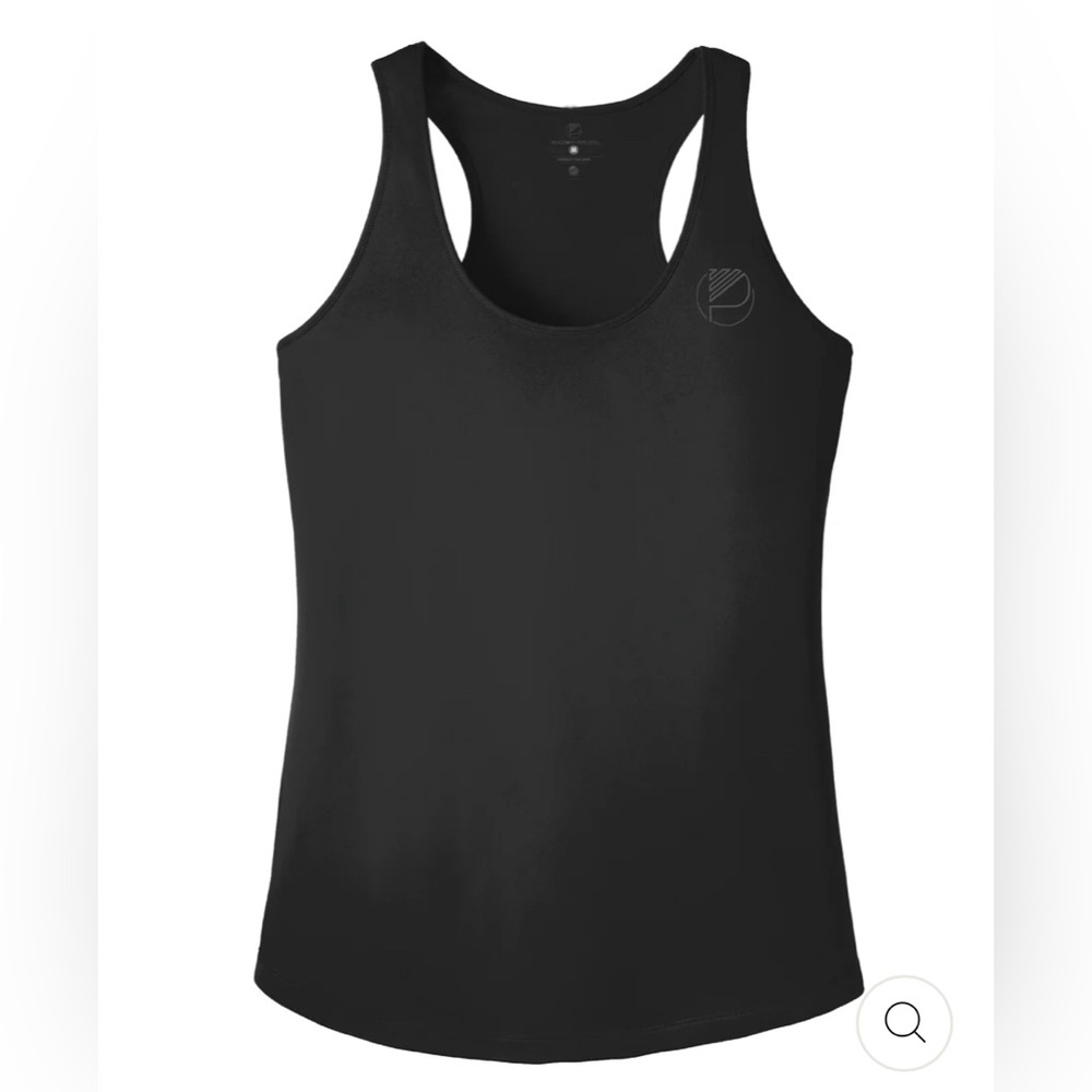 PERFORMANCE RACERBACK TANK DRI-FIT BLACK